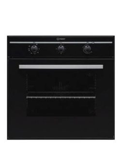 Indesit Fim31Kabk Built-In Single Electric Oven - Black